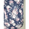 Bluzka typu woda z rękawkiem kimono - pastelowe kwiaty i groszki